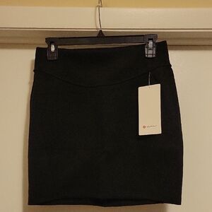 NWT: lululemon Scuba High-Rise Mini Skirt